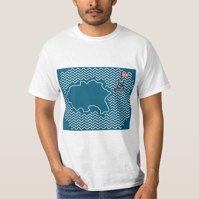 Null Island - Buoy T-Shirt (Front)
