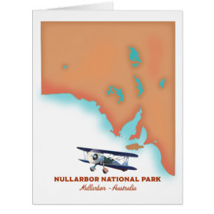 Nullarbor National Park Australia map