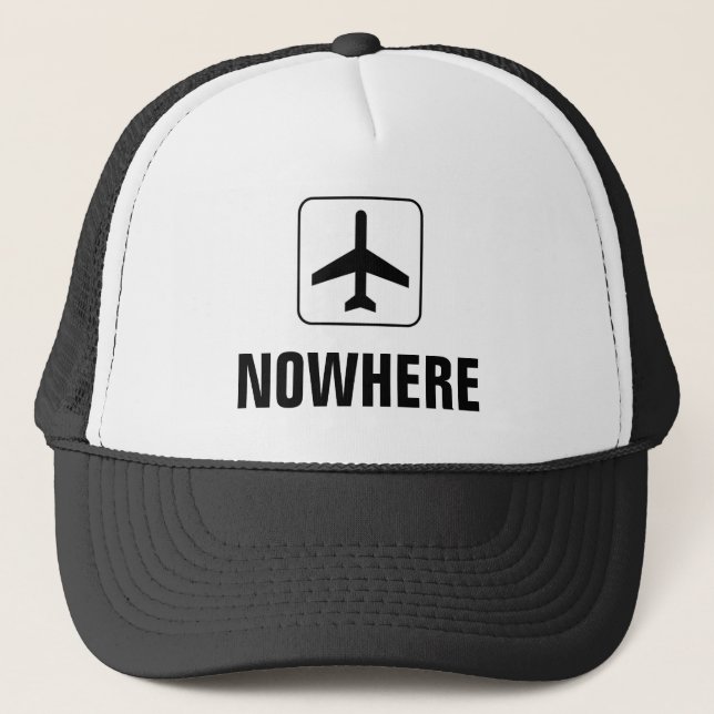 Nulle part casquette de camionneur (Devant)