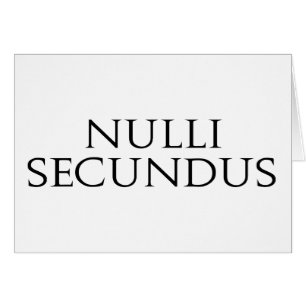 Nulli Secundus