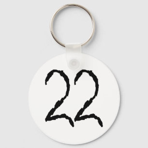 Number22 Keychain