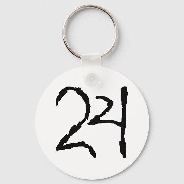 Number24 Keychain (Front)