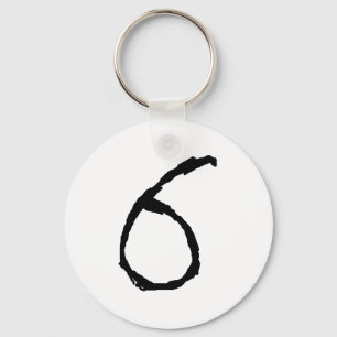 Number6 Keychain