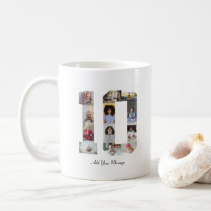 Number 10 Photo Collage Coffee Mug