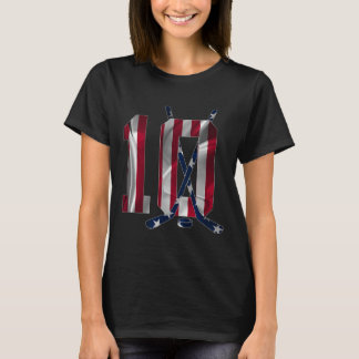 Number 10 Years Ice Hockey 10th Birthday  T-Shirt