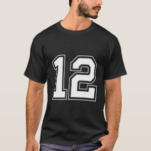 Number 12 Pullover Hoodie
