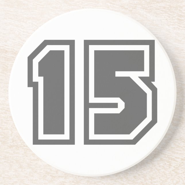 Number 15 coaster (Front)