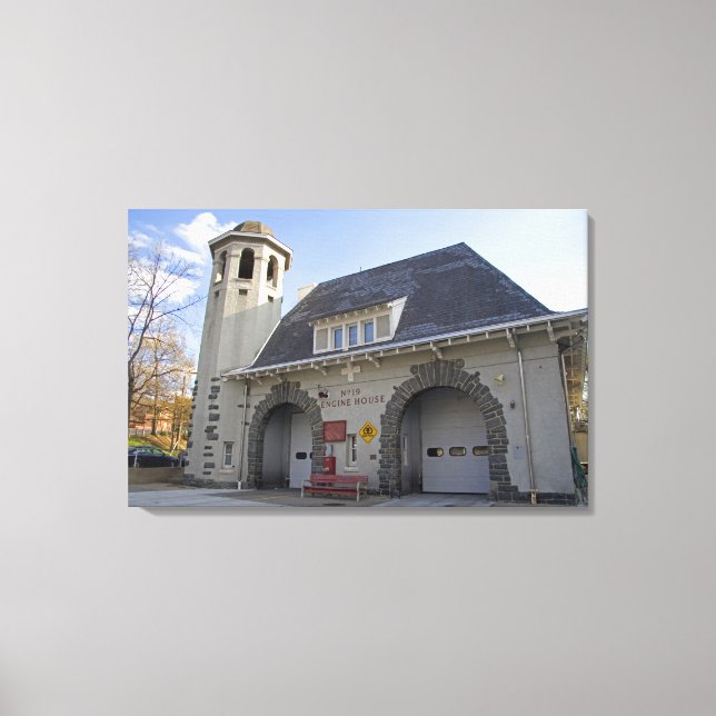 Number 19 Engine House in Washington, D.C. Canvas Print (Front)