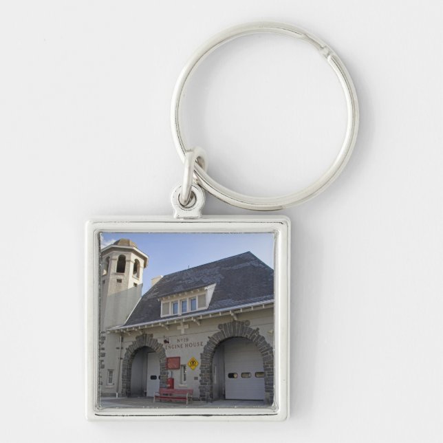 Number 19 Engine House in Washington, D.C. Keychain (Front)