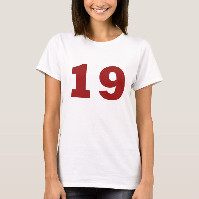 Number 19! T-Shirt (Front)