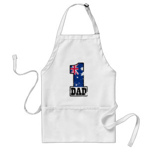 Number 1 Australian Dad Standard Apron