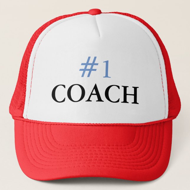 Number 1 Coach Hat (Front)