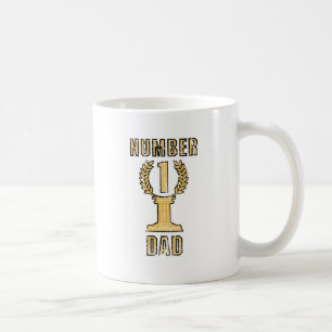 Number 1 Dad Coffee Mug