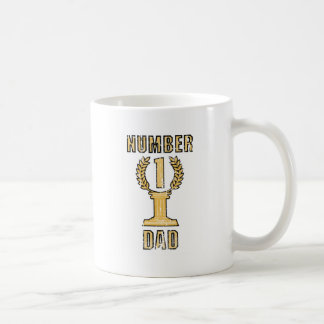 Number 1 Dad Coffee Mug