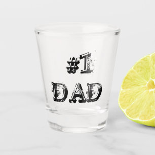 Number 1 Dad Shot Glass