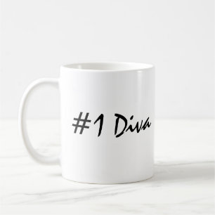Number 1 Diva  Coffee Mug