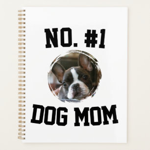 Number 1 Dog Mom Mum Mother's Day Pet Lovers Planner