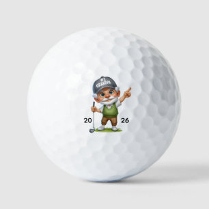 Number 1 Grandpa 2026 Golf Balls
