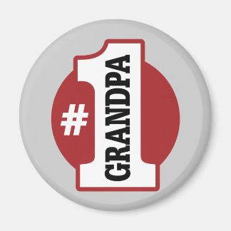 Number 1 Grandpa Magnet