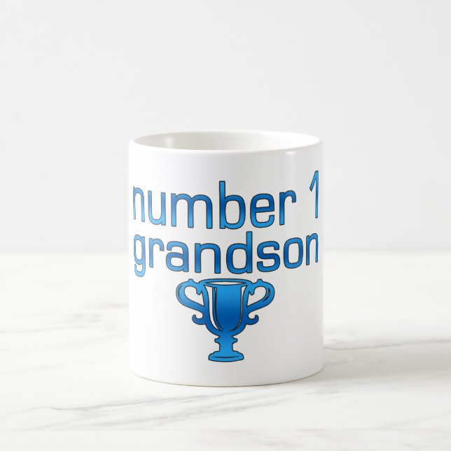 Number 1 Grandson Coffee Mug (Center)