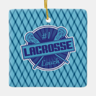 Number 1 Lacrosse Coach Decorations