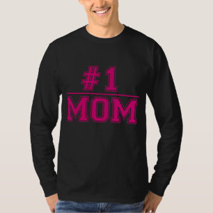 Number 1 Mom Cute Mother's Day Gift T-Shirt