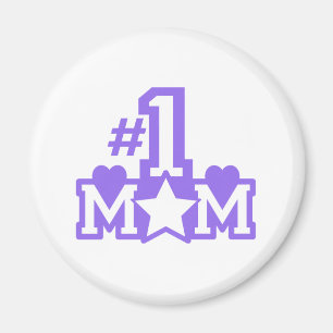 Number 1 Mom Magnet
