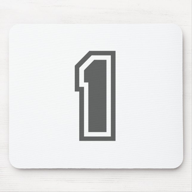 Number 1 mouse pad (Front)