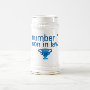 Number 1 Son in Law Beer Stein