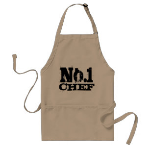 Number 1 - Worlds best chef aprons for men   Beige