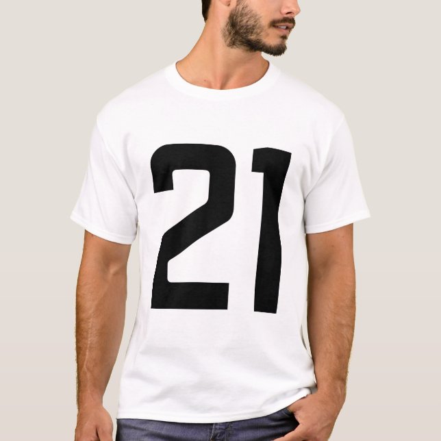 NUMBER 21 T-Shirt (Front)