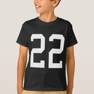 Number 22 Byck Design Soccer Training T-Shirt
