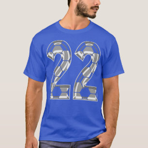 Number 22 Jersey 22 Mom Player Fan T-Shirt