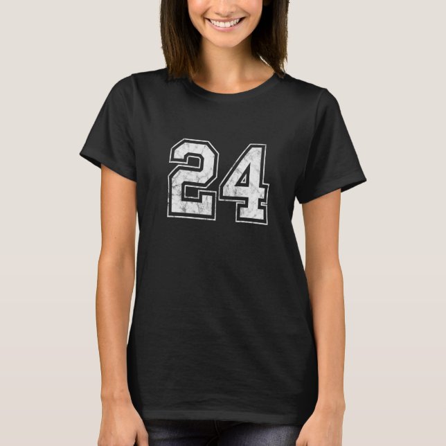 Number 24 T-Shirt (Front)