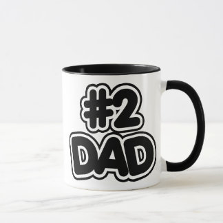 Number 2 Dad Mug