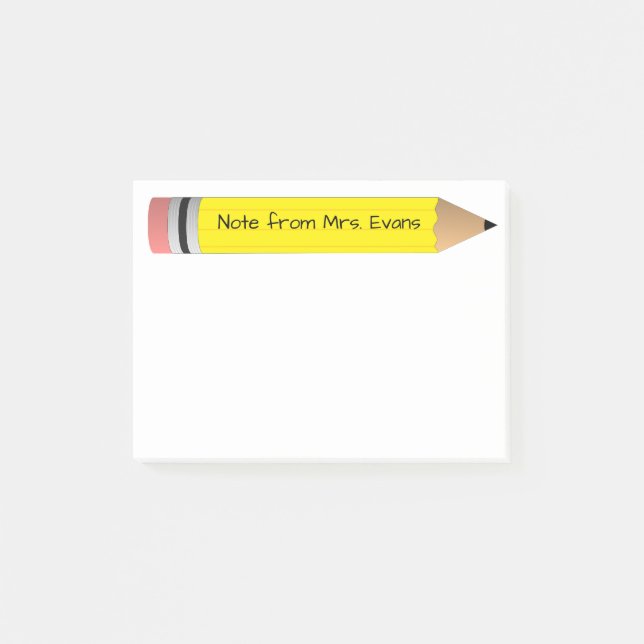 Number 2 post-it notes (Front)
