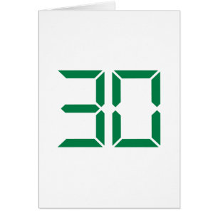 Number - 30