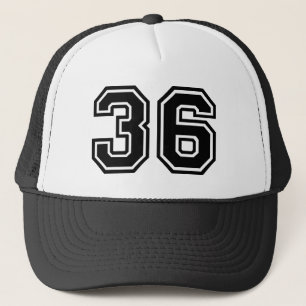 Number 36 Classic Trucker Hat