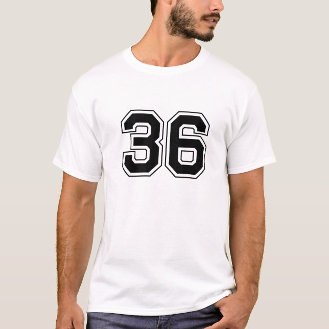 Number 36 T-Shirt (Front)