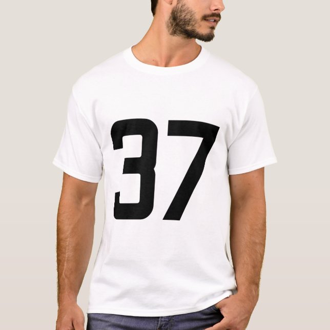 NUMBER 37 T-Shirt (Front)