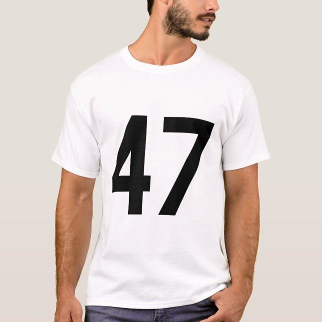 NUMBER 47 T-Shirt (Front)