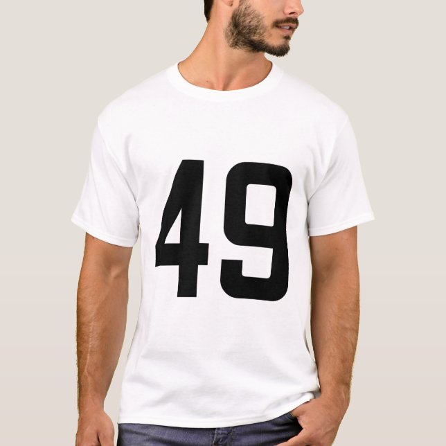 NUMBER 49 T-Shirt (Front)