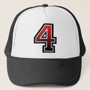 Number 4 Classic Trucker Hat