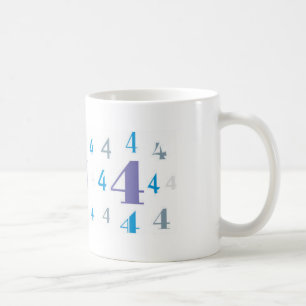 Number 4 mug