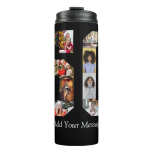 Number 50 Photo Collage Thermal Tumbler