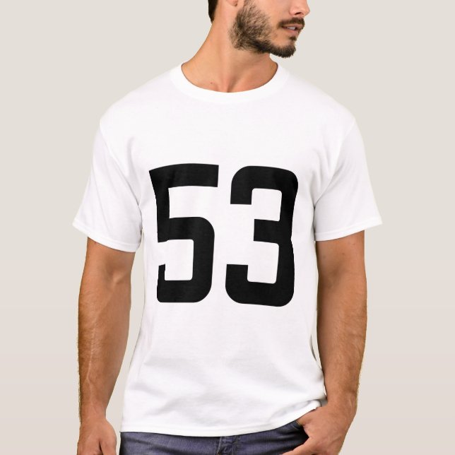 NUMBER 53 T-Shirt (Front)