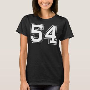 Number 54 T-Shirt