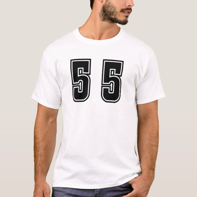 Number 55 T-Shirt (Front)