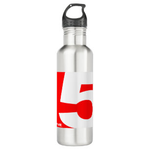 NUMBER-5-RED 710 ML WATER BOTTLE