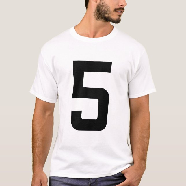 NUMBER 5 T-Shirt (Front)